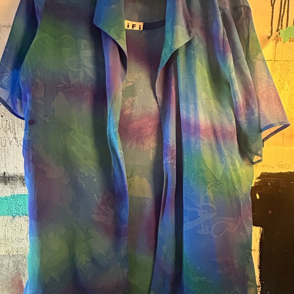 Colorful Sleeveless Maxi Dress - Picture 5 of 7